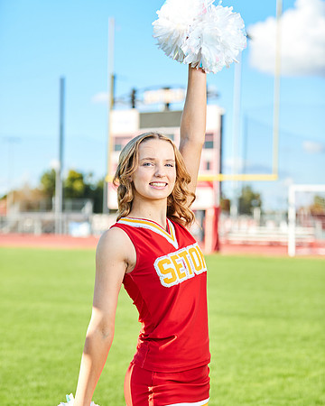 Seton Catholic Preparatory Pom Media Day