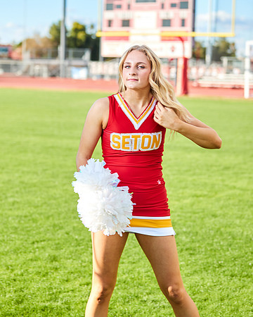 Seton Catholic Preparatory Pom Media Day