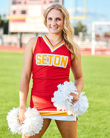 Seton Catholic Preparatory Pom Media Day
