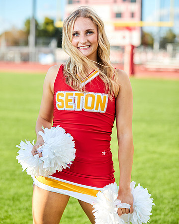 Seton Catholic Preparatory Pom Media Day