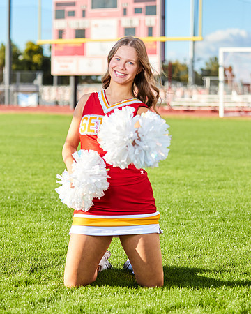 Seton Catholic Preparatory Pom Media Day