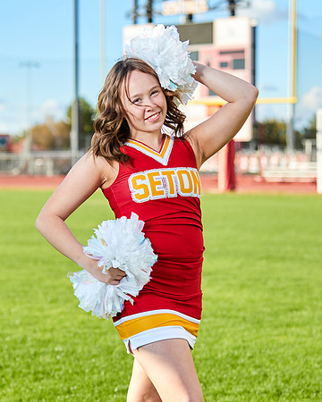 Seton Catholic Preparatory Pom Media Day