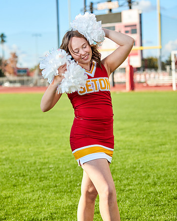 Seton Catholic Preparatory Pom Media Day