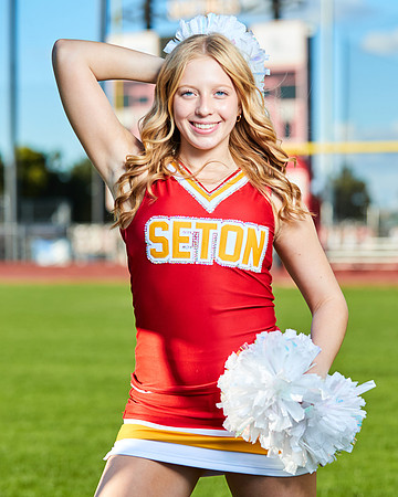 Seton Catholic Preparatory Pom Media Day