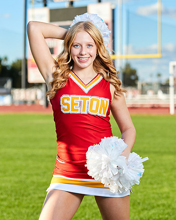 Seton Catholic Preparatory Pom Media Day