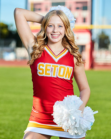 Seton Catholic Preparatory Pom Media Day