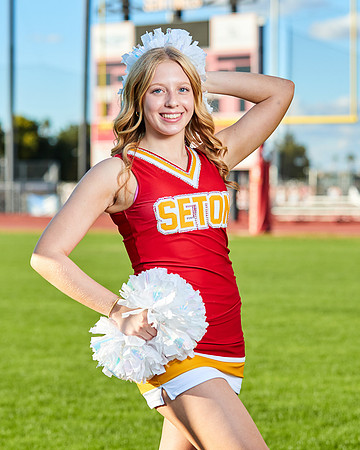 Seton Catholic Preparatory Pom Media Day
