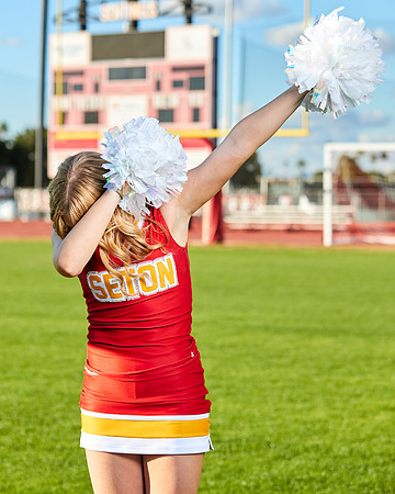 Seton Catholic Preparatory Pom Media Day