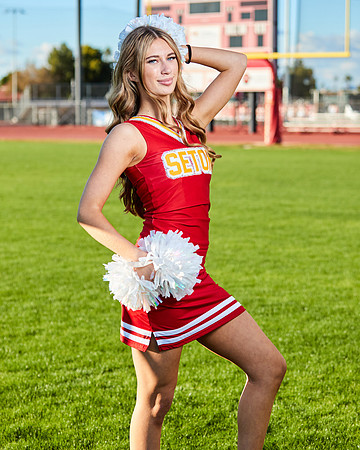 Seton Catholic Preparatory Pom Media Day