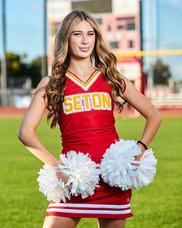 Seton Catholic Preparatory Pom Media Day