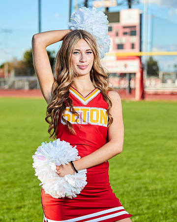 Seton Catholic Preparatory Pom Media Day