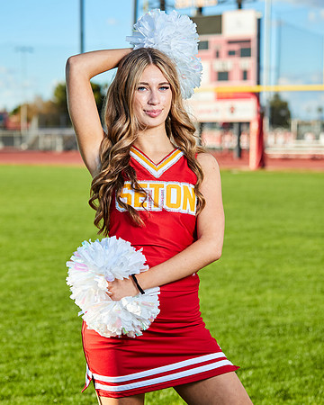Seton Catholic Preparatory Pom Media Day