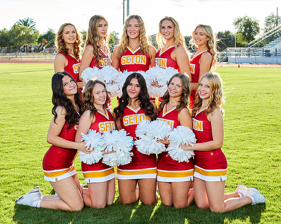 Seton Catholic Preparatory Pom Media Day