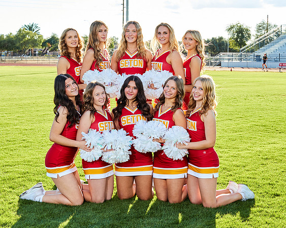 Seton Catholic Preparatory Pom Media Day