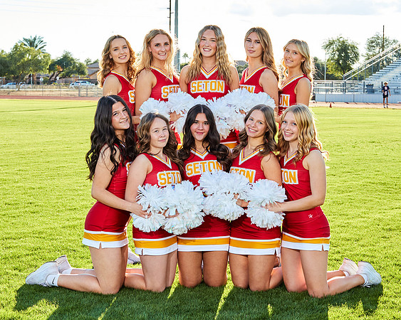 Seton Catholic Preparatory Pom Media Day
