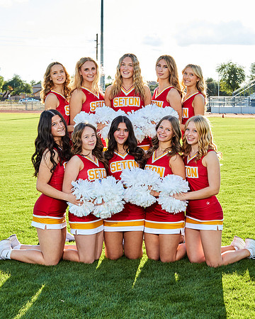 Seton Catholic Preparatory Pom Media Day