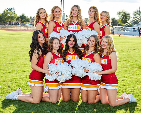 Seton Catholic Preparatory Pom Media Day