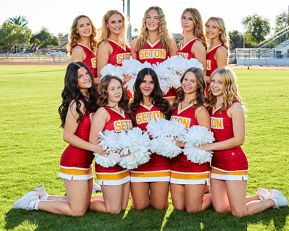 Seton Catholic Preparatory Pom Media Day
