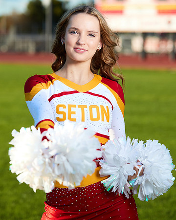 Seton Catholic Preparatory Pom Media Day