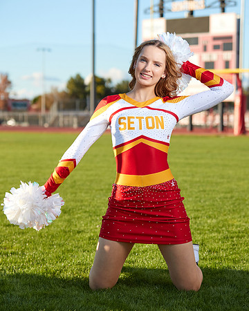 Seton Catholic Preparatory Pom Media Day