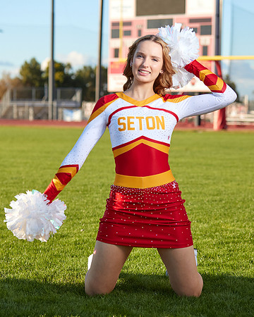 Seton Catholic Preparatory Pom Media Day
