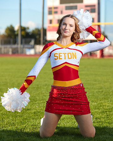 Seton Catholic Preparatory Pom Media Day