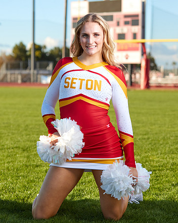 Seton Catholic Preparatory Pom Media Day