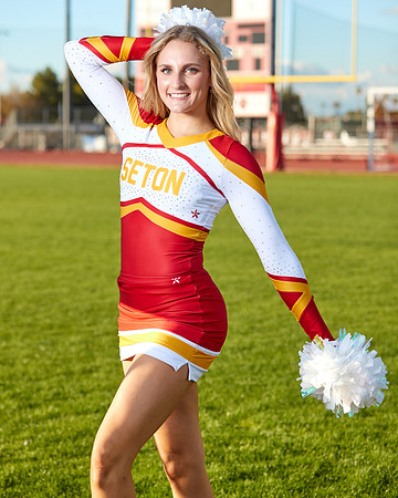 Seton Catholic Preparatory Pom Media Day