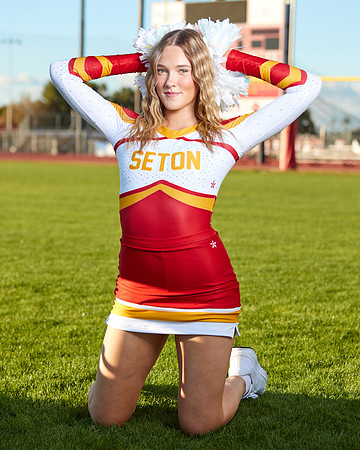 Seton Catholic Preparatory Pom Media Day