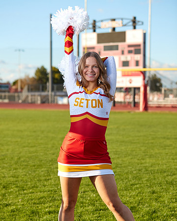 Seton Catholic Preparatory Pom Media Day