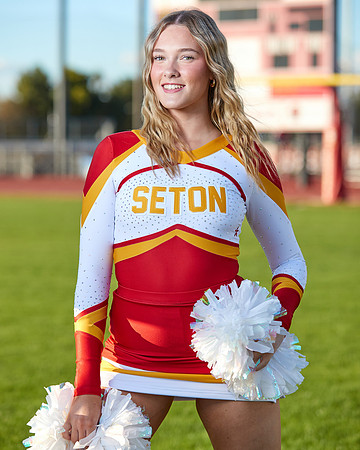 Seton Catholic Preparatory Pom Media Day