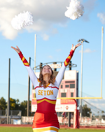 Seton Catholic Preparatory Pom Media Day