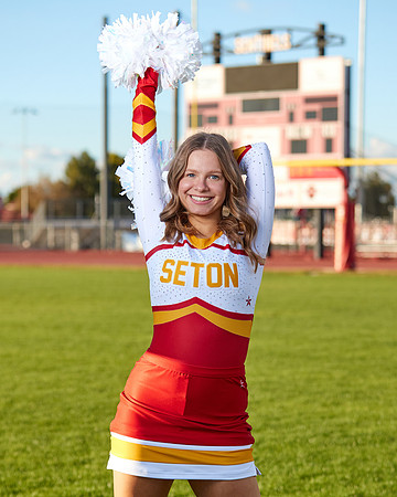 Seton Catholic Preparatory Pom Media Day