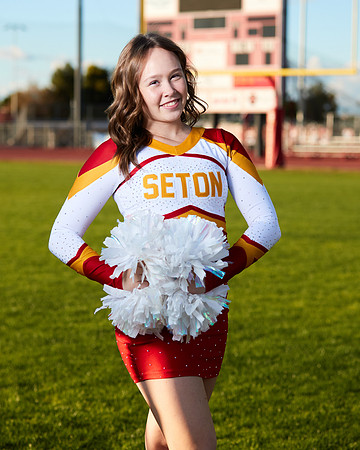 Seton Catholic Preparatory Pom Media Day