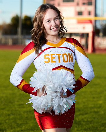 Seton Catholic Preparatory Pom Media Day