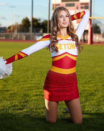Seton Catholic Preparatory Pom Media Day