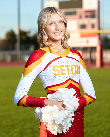 Seton Catholic Preparatory Pom Media Day