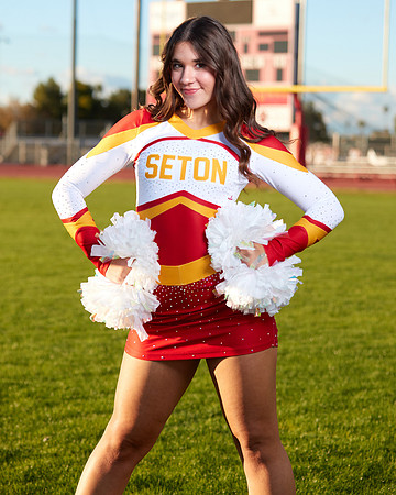 Seton Catholic Preparatory Pom Media Day