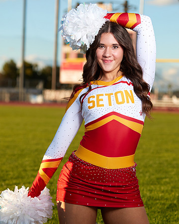 Seton Catholic Preparatory Pom Media Day