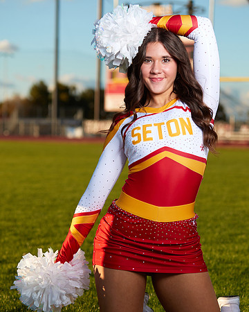 Seton Catholic Preparatory Pom Media Day