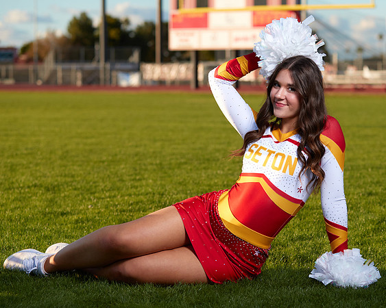 Seton Catholic Preparatory Pom Media Day