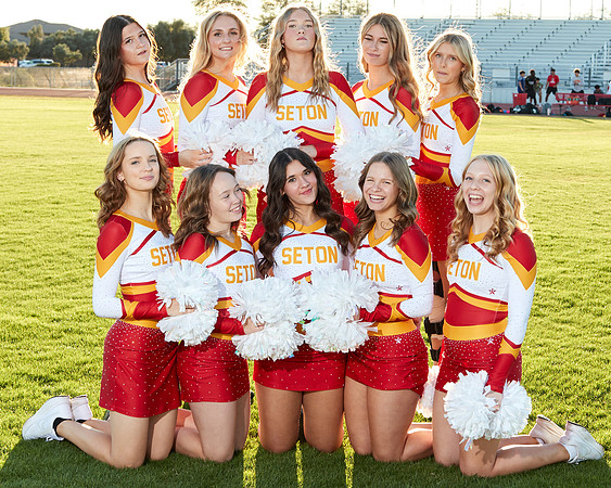 Seton Catholic Preparatory Pom Media Day
