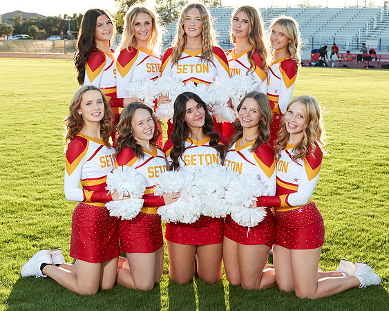 Seton Catholic Preparatory Pom Media Day