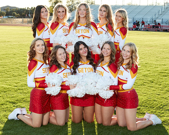 Seton Catholic Preparatory Pom Media Day