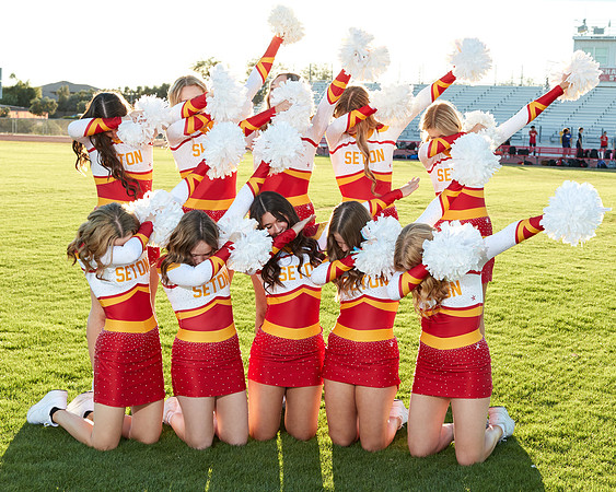 Seton Catholic Preparatory Pom Media Day