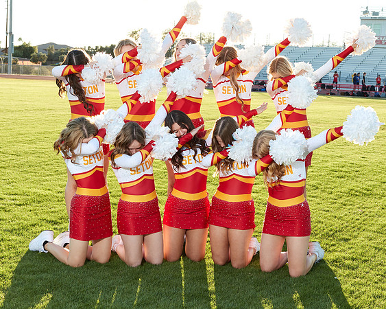 Seton Catholic Preparatory Pom Media Day