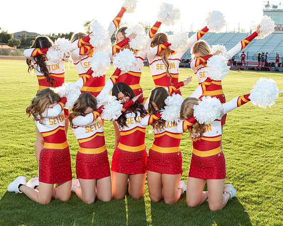 Seton Catholic Preparatory Pom Media Day