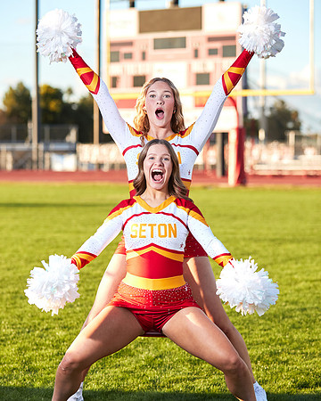 Seton Catholic Preparatory Pom Media Day