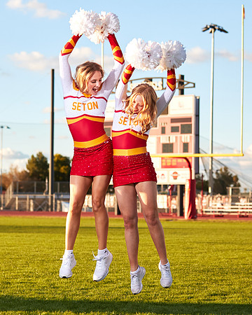 Seton Catholic Preparatory Pom Media Day