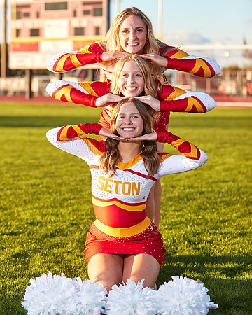 Seton Catholic Preparatory Pom Media Day